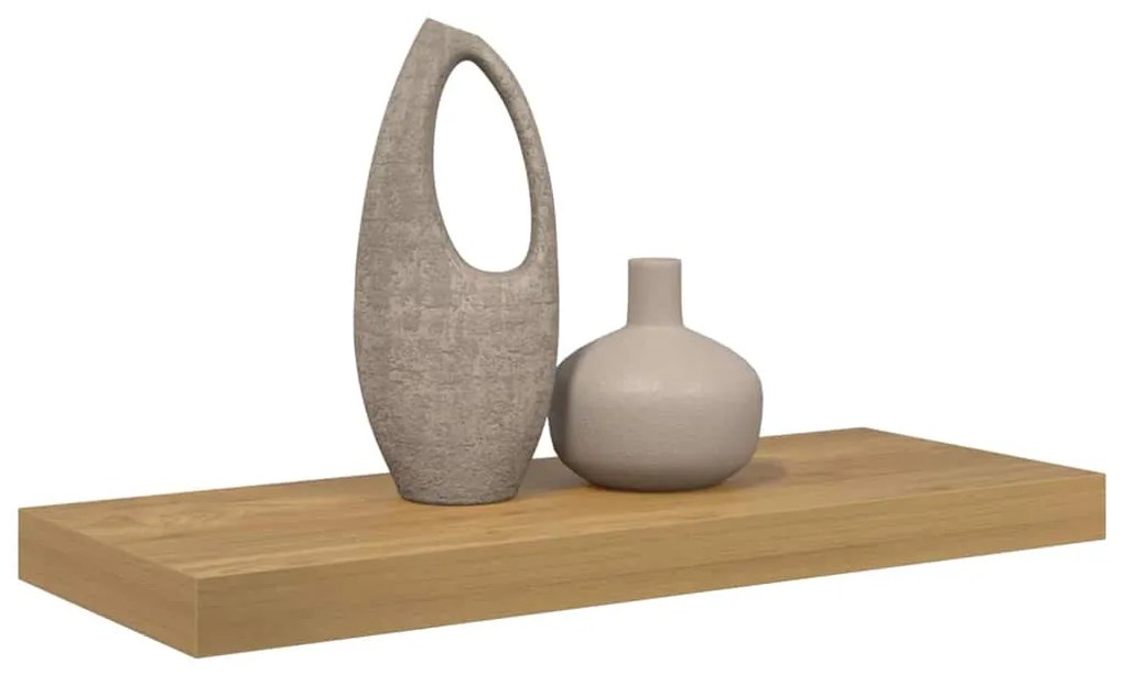 vidaXL Ράφι Τοίχου Επιτοίχιο Καφέ 50 x 23 x 4 εκ. Επεξεργασμένο ξύλο