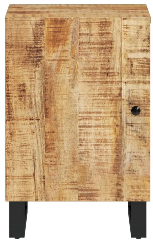 vidaXL Ντουλάπι Μπάνιου 38 x 33 x 58 εκ. από Μασίφ Ξύλο Μάνγκο