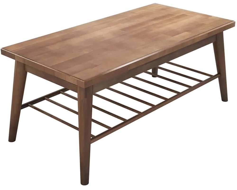 Τραπέζι Σαλονιού Sakura 835PUQ2824 110x55x47cm Walnut
