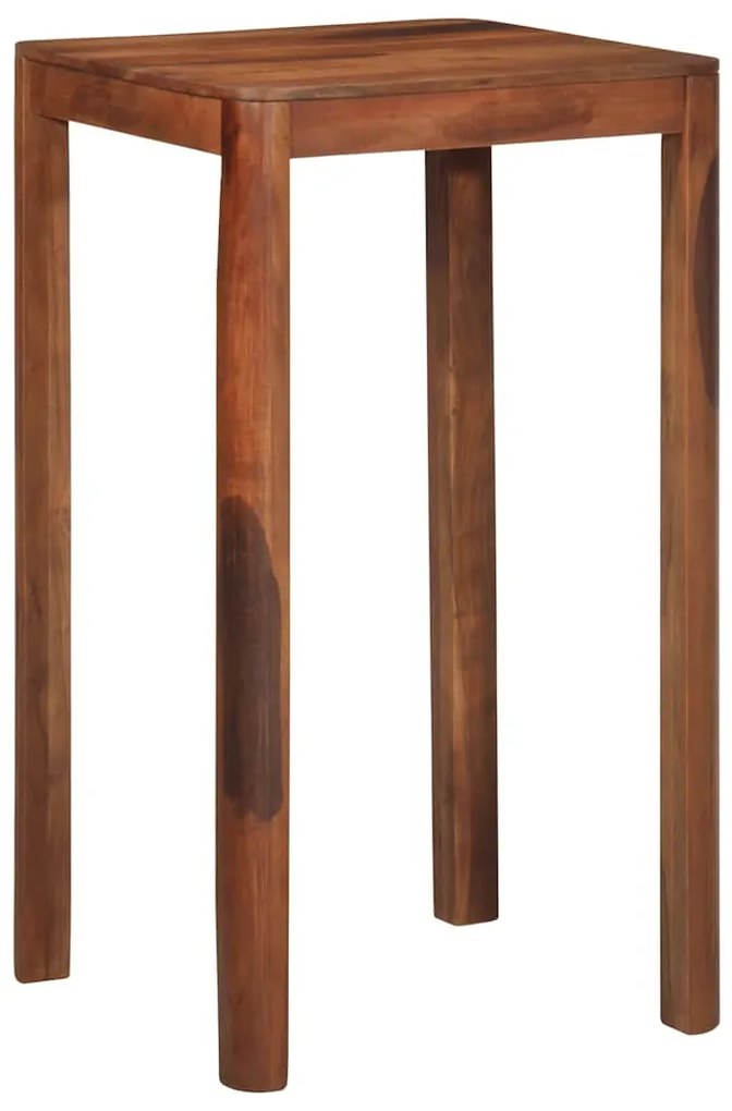 vidaXL Τραπεζάκι Μπαρ 60x60x107 cm Ακακία από Μασίφ Ξύλο