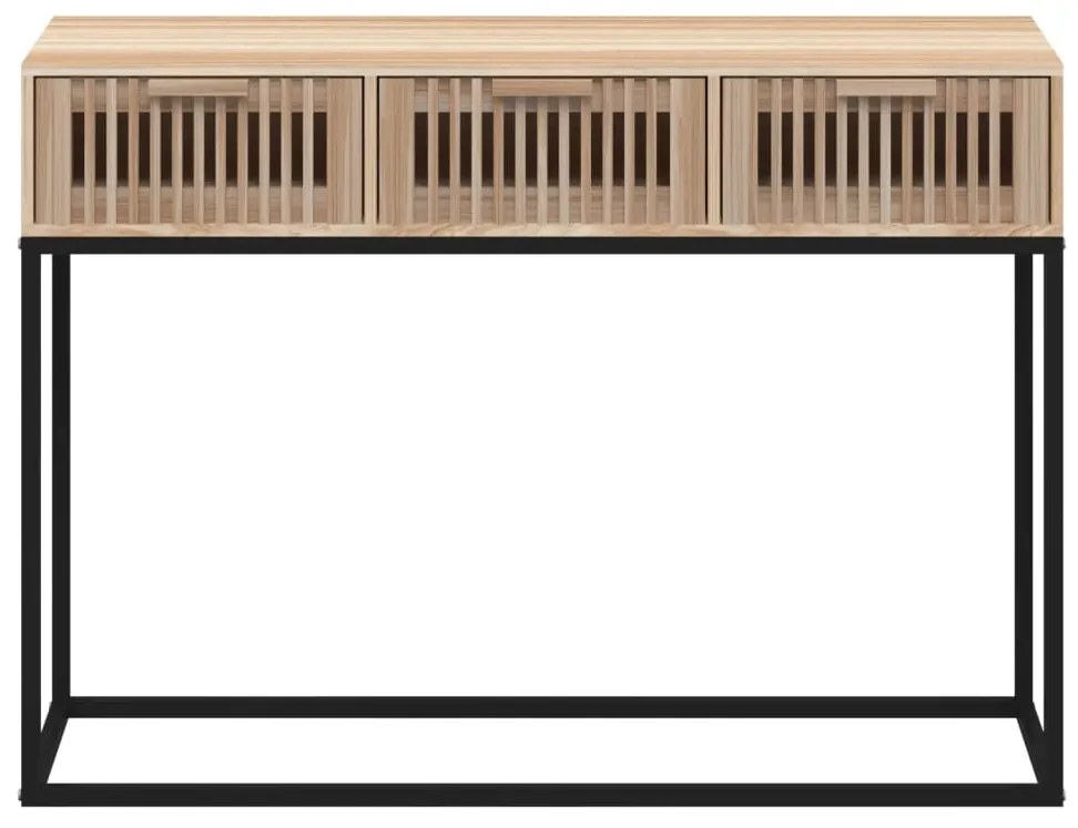 ΤΡΑΠΕΖΙ ΚΟΝΣΟΛΑ 105X30X75 ΕΚ. ΑΠΟ ΕΠΕΞΕΡΓΑΣΜΕΝΟ ΞΥΛΟ ΚΑΙ ΣΙΔΕΡΟ 352108