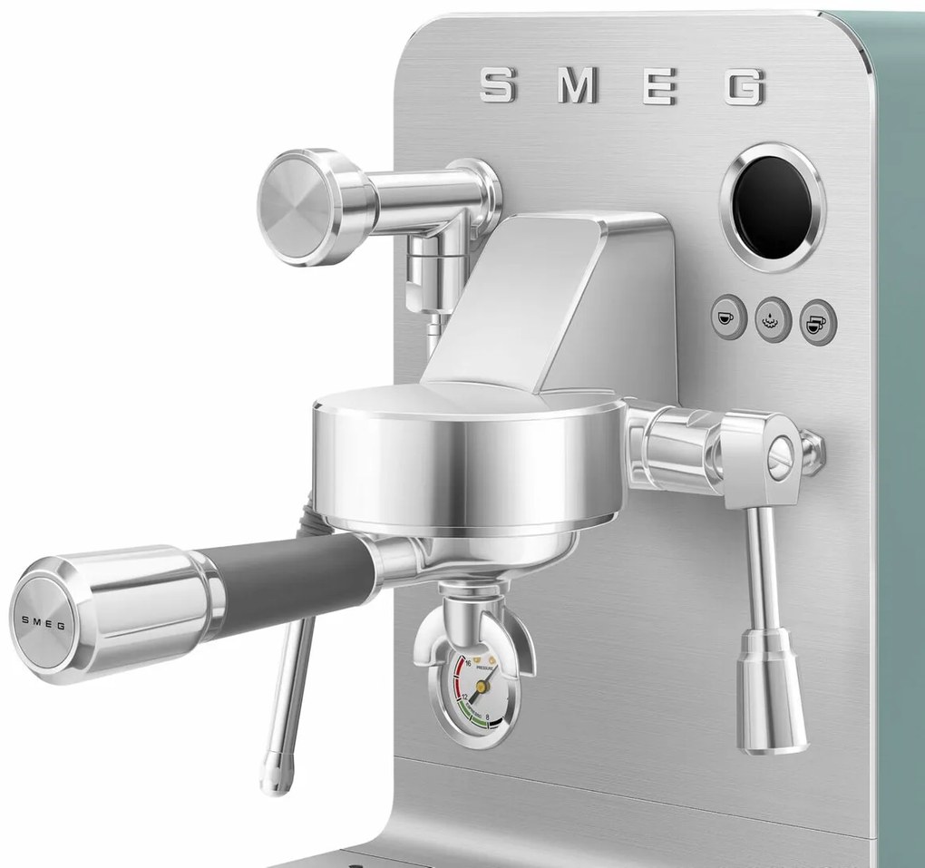 Καφετιέρα Εσπρέσο με Βραχίονα Smeg EMC02EGMEU Πράσινο 1350 W 1 L