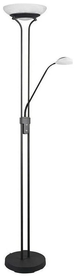 Φωτιστικό Δαπέδου Orson R40073532 1x27W &amp; 1x4,5W Led Φ32cm 108cm Black Mat RL Lighting Metal