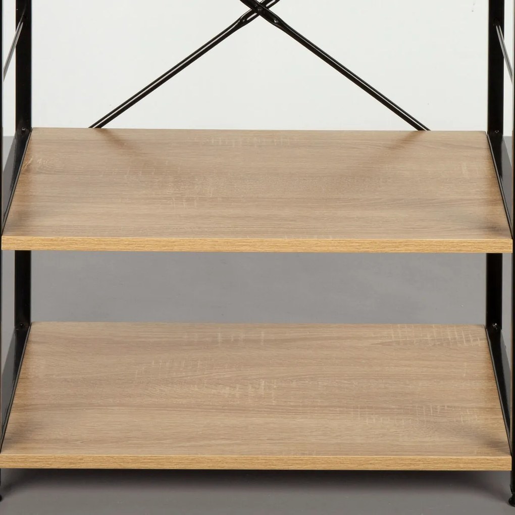 Ράφια Max Home Χάλυβας μελαμίνη τσιπ - ματ