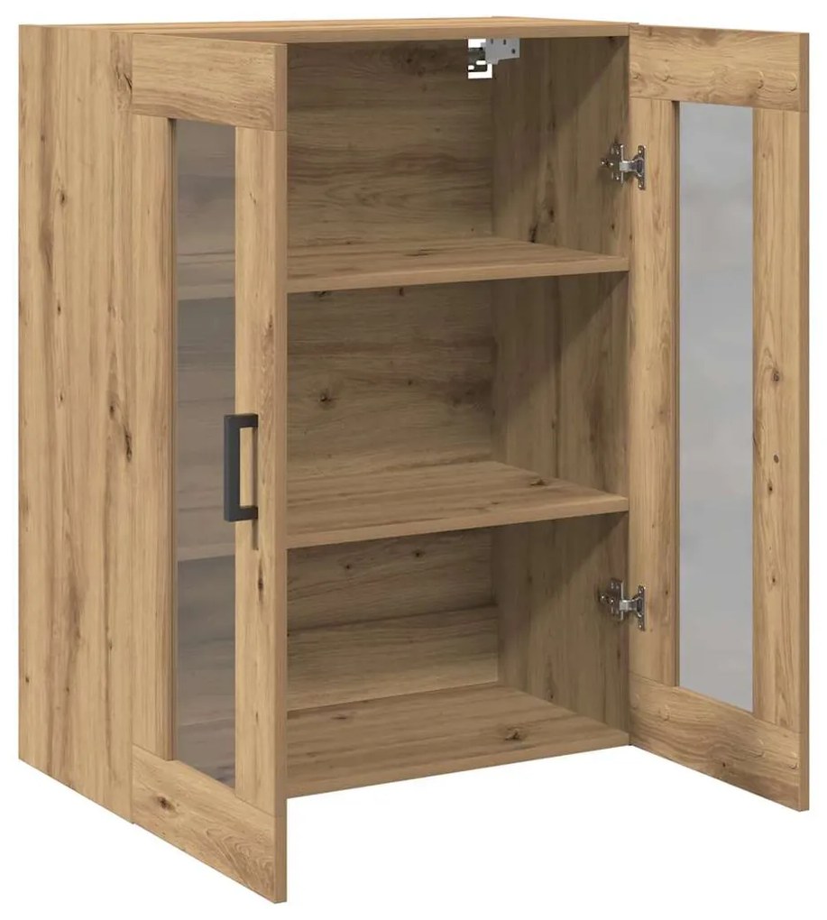 vidaXL Ντουλάπα τοίχου Επιτοίχιο artisan δρυς 69.5 x 34 x 90 εκ.