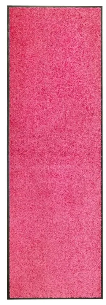 Πατάκι Εισόδου Πλενόμενο Ροζ 60 x 180 εκ. - Ροζ