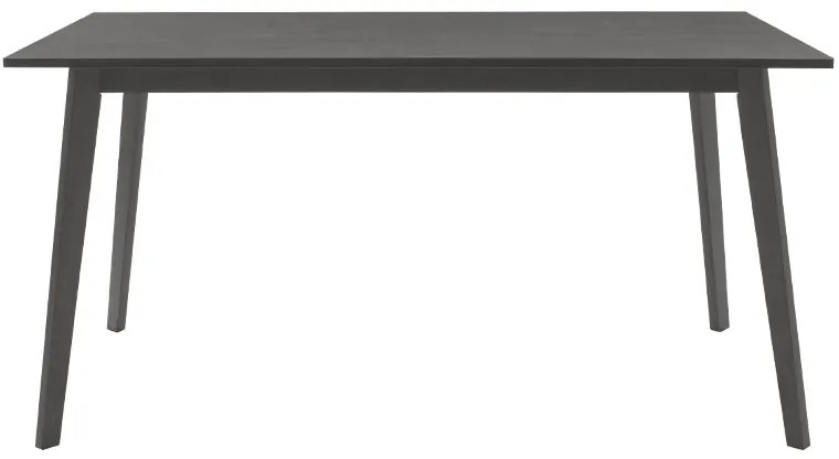 Τραπέζι Benson pakoworld MDF σε rustic grey απόχρωση 150x90x75εκ