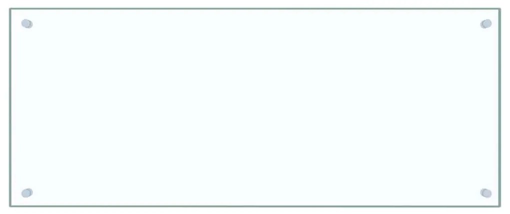 vidaXL Πλάτη Κουζίνας Διαφανής 100 x 40 εκ. από Ψημένο Γυαλί