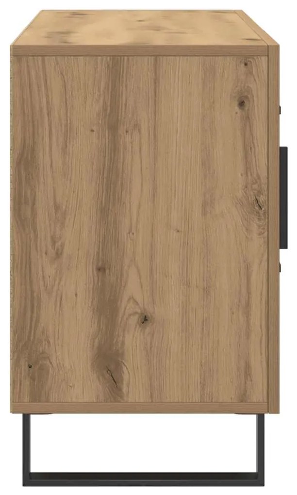 vidaXL Σκευοθήκη Δρυς τεχνίτης 100x36x60 cm Κατασκευασμένο ξύλο