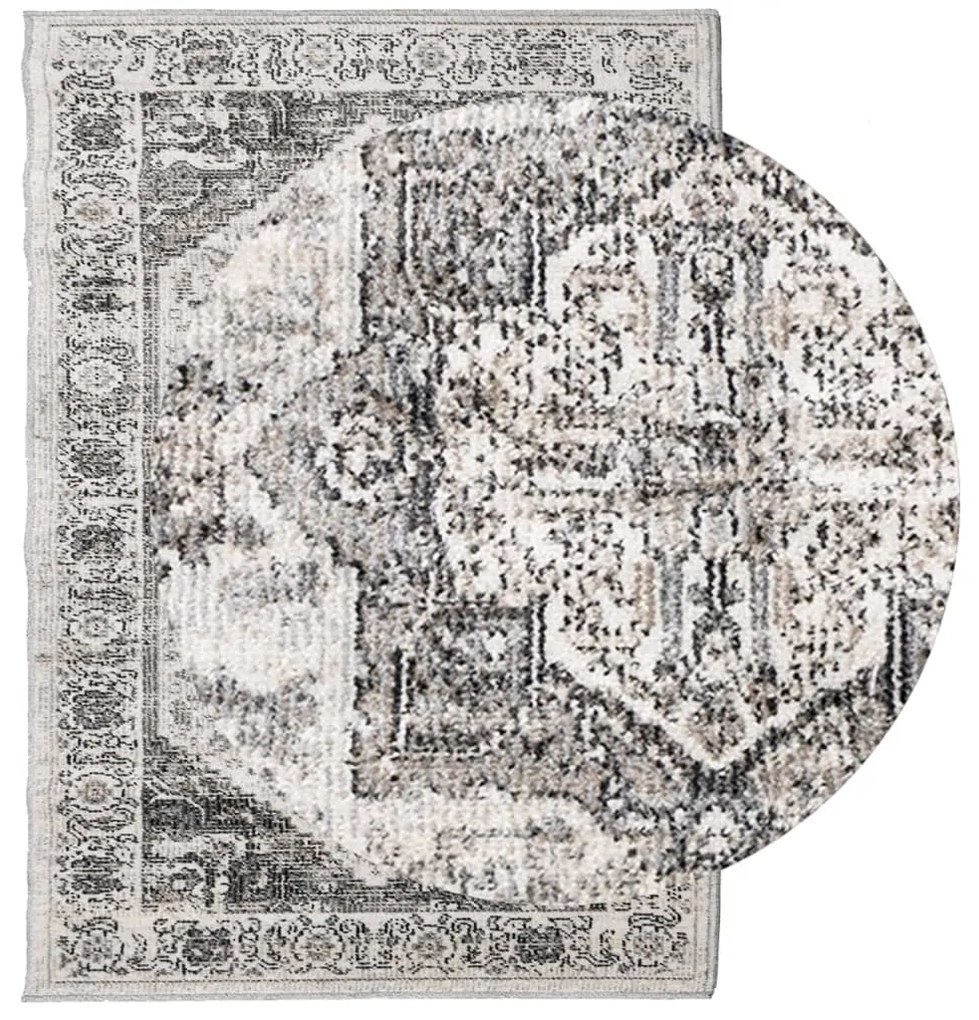 vidaXL Χαλί ARBIZU Vintage Σχέδιο Εσωτ. / Εξωτερ. Χώρου 140x200 εκ.