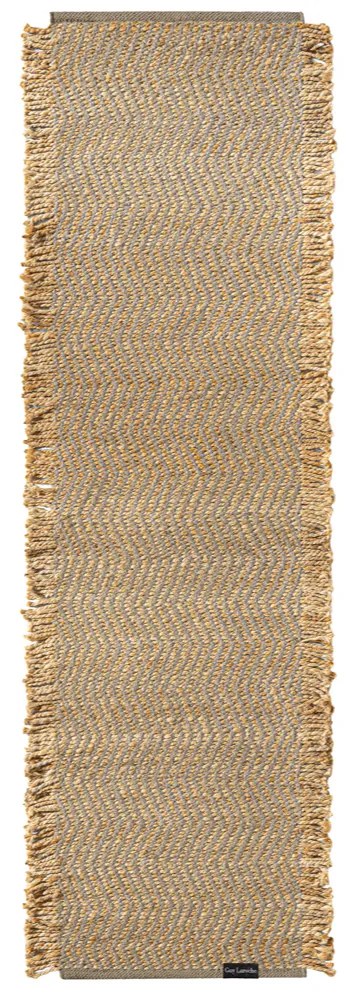 Χαλί Διαδρόμου (60x200) Guy Laroche Zigk Zagk Taupe