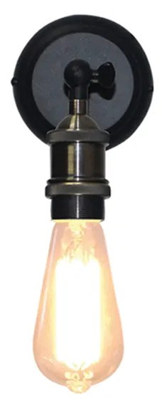 Απλίκα Τοίχου Homelighting Magnum 77-2160 Bronze