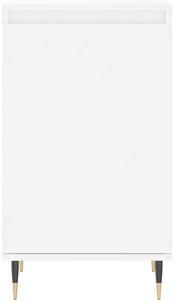 vidaXL Συρταριέρα Λευκή 40 x 35 x 70 εκ. από Επεξεργασμένο Ξύλο