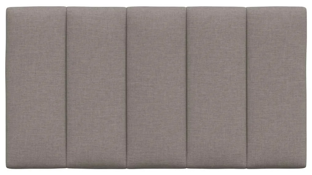 vidaXL Μαξιλάρι για Κεφαλάρι Taupe 80 εκ. Υφασμάτινο