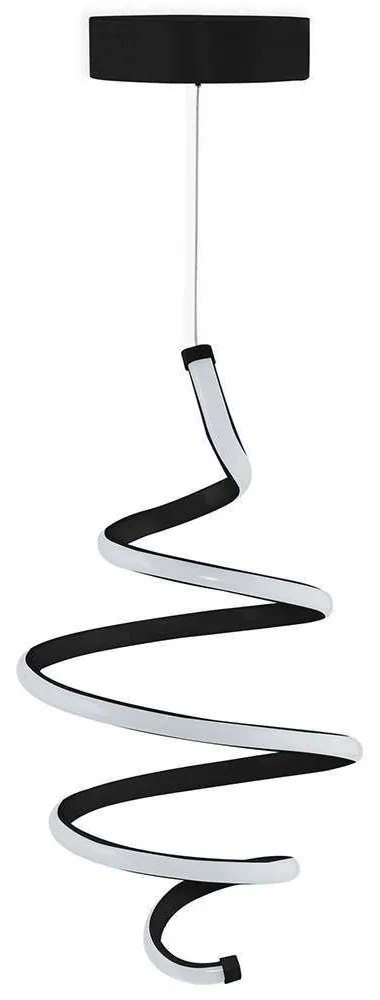 Φωτιστικό Οροφής Niriss 166PRG1198 43x24x24cm Led 24-36W 4000K Black Opviq