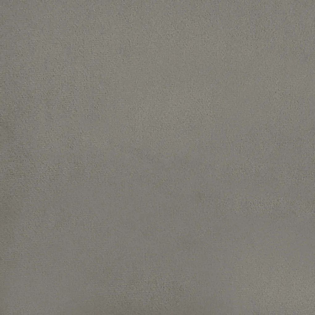 vidaXL Κεφαλάρια Κρεβατιού 2 τεμ. Αν. Γκρι 72x5x78/88 εκ. Βελούδινα