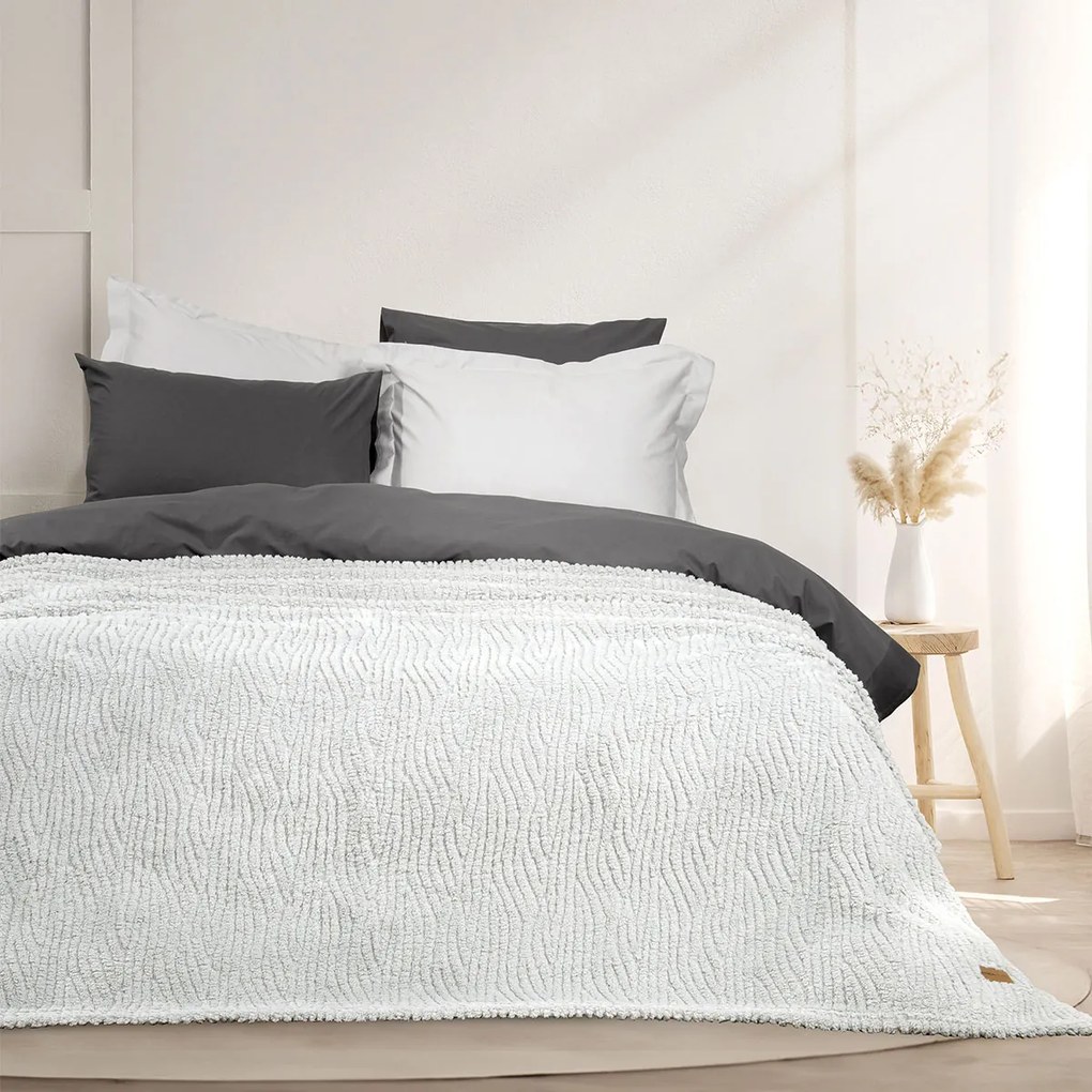 Κουβέρτα Καναπέ Fleece (130x170) Nima Serenus Grey
