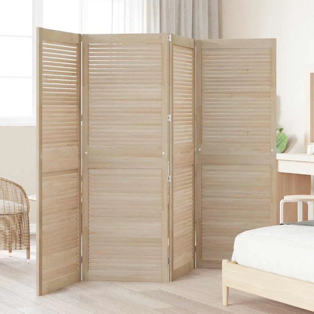 vidaXL Πόρτες Ντουλάπας Other με πόρτα 4 pcs Καφέ 170 x 59.5 x 2.1 εκ