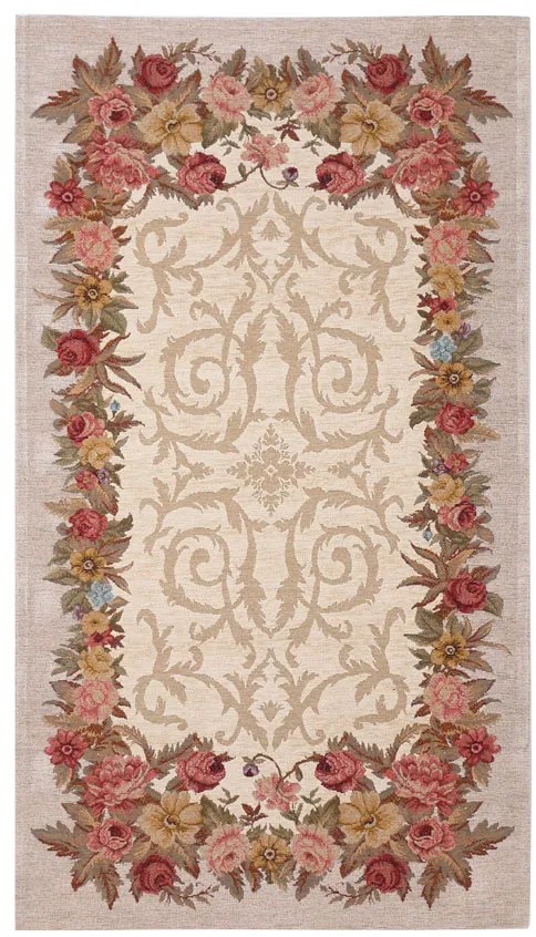 Χαλί Canvas Aubuson 822 J Royal Carpet - 60 x 90 cm - 16CAN822J.060090 - 16CAN822J.060090
