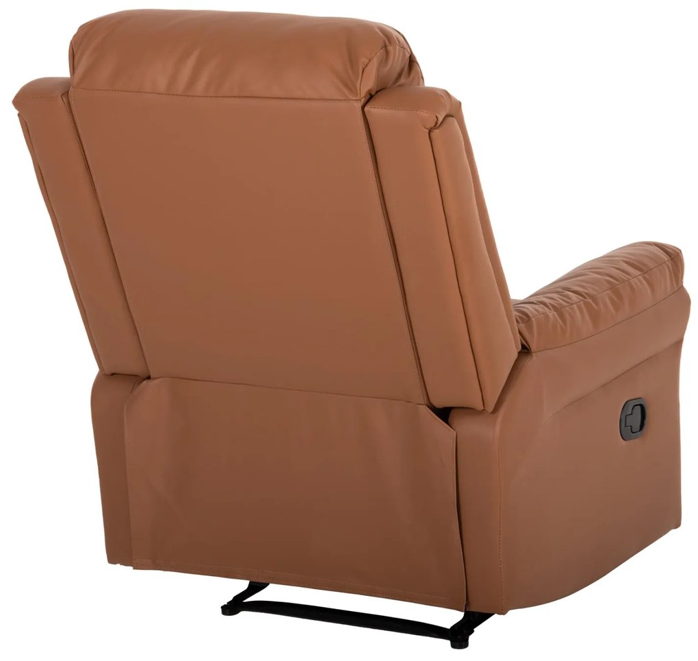 Πολυθρόνα HAPPER C9785.12 Μασάζ με Καφέ PU 76x94x102Υεκ. 76x94x102 εκ.