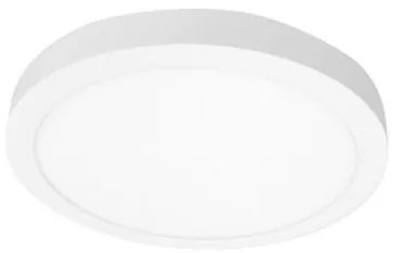 Φωτιστικό Οροφής Πάνελ LED 18W Λευκό Panel Φ205 20956 Interlight-20956-Λευκό 20956