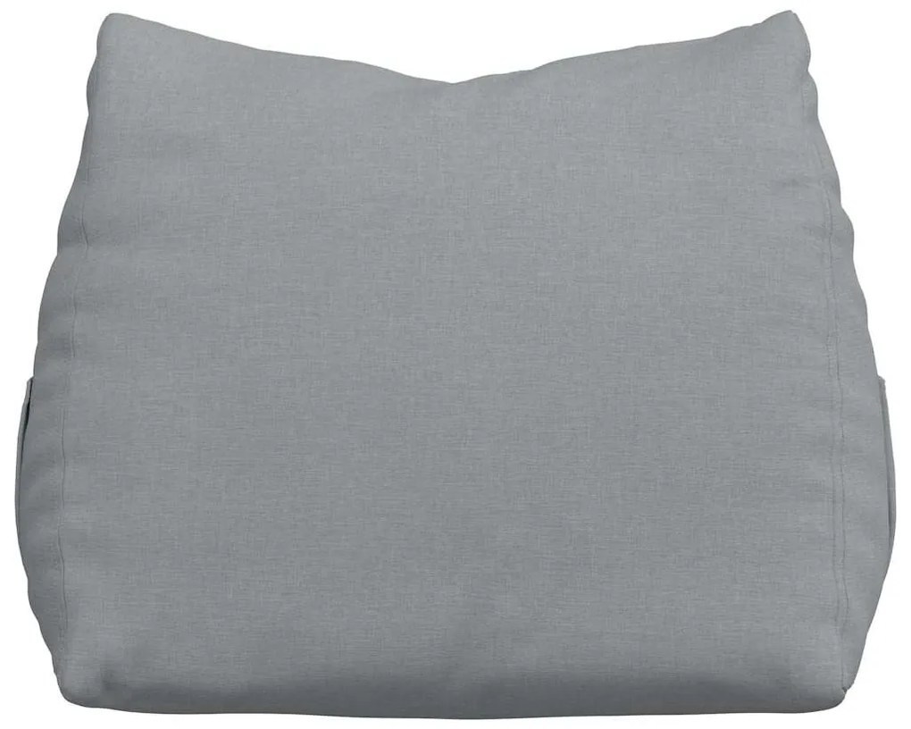 vidaXL Μαξιλάρι Πλάτης Ανοιχτό γκρι 60 x 20 x 50 εκ. ύφασμα