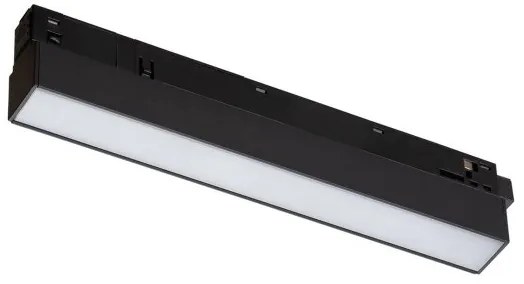 Μαγνητικό Γραμμικό Φωτιστικό Ράγας LVM LED 9W Μαύρο-Λευκό 3000Κ Line 10143 Nowodvorski-10143-Μαύρο-Λευκό 10143