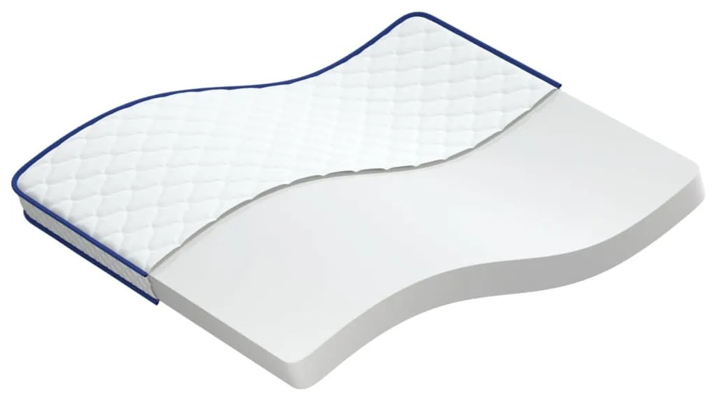 vidaXL Στρώμα Αφρού Μνήμης 200 x 180 x 17 εκ. μαλακό