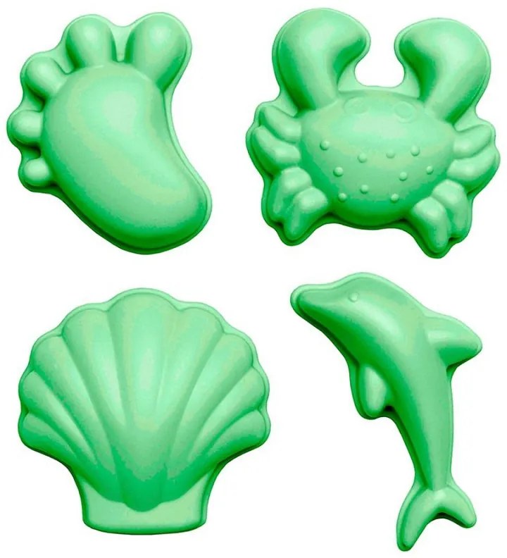 Scrunch Καλούπια Από Ανακυκλώσιμη Σιλικόνη Pastel Green (4 Τεμάχια) SCR-110047