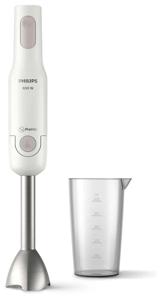 Philips HR2534/00 Ραβδομπλέντερ με Ανοξείδωτη Ράβδο 650W Λευκό