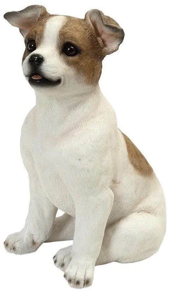 Διακοσμητική Φιγούρα Σκύλος Jack Russell Terrier KUL202 12,5x18,5x25cm White-Brown Espiel Πολυρεσίνη