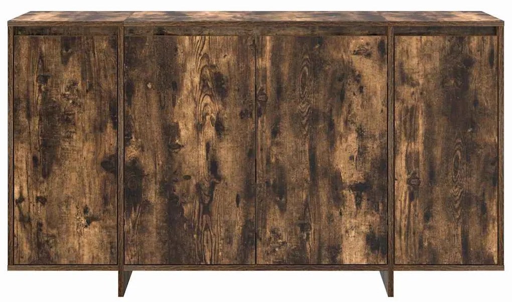 vidaXL Πλαϊνό γραφείο Καπνιστή δρυς 135 x 41 x 69 cm