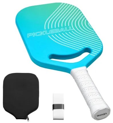 VEVOR Pro Carbon Fiber Pickleball Paddle with Aero Throat Honeycomb Core Racket