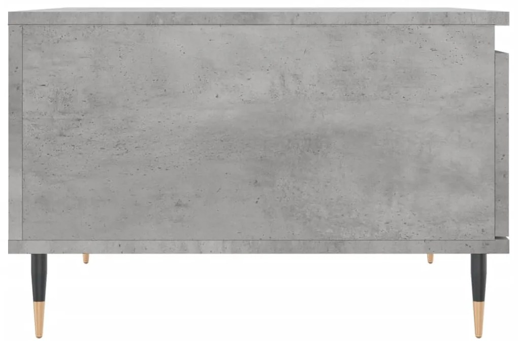 vidaXL Τραπεζάκι Σαλονιού Γκρι Σκυρ. 55x55x36,5 εκ. Επεξεργ. Ξύλο