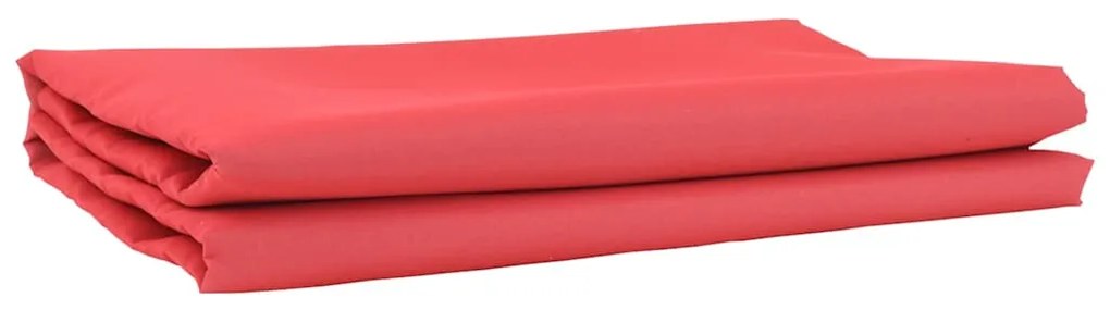 vidaXL Ύφασμα αντικατάστασης τέντας Κόκκινο 10 x 1.6 m