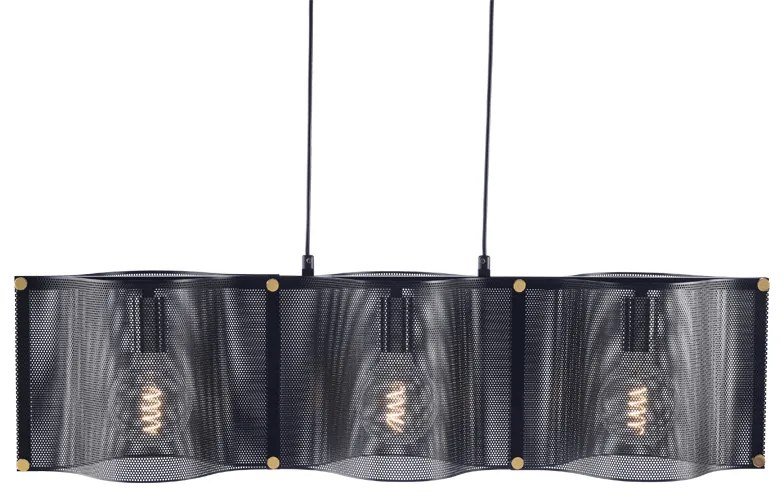 Φωτιστικό Οροφής Τρίφωτο Aca Mordor HM843P85BK Black