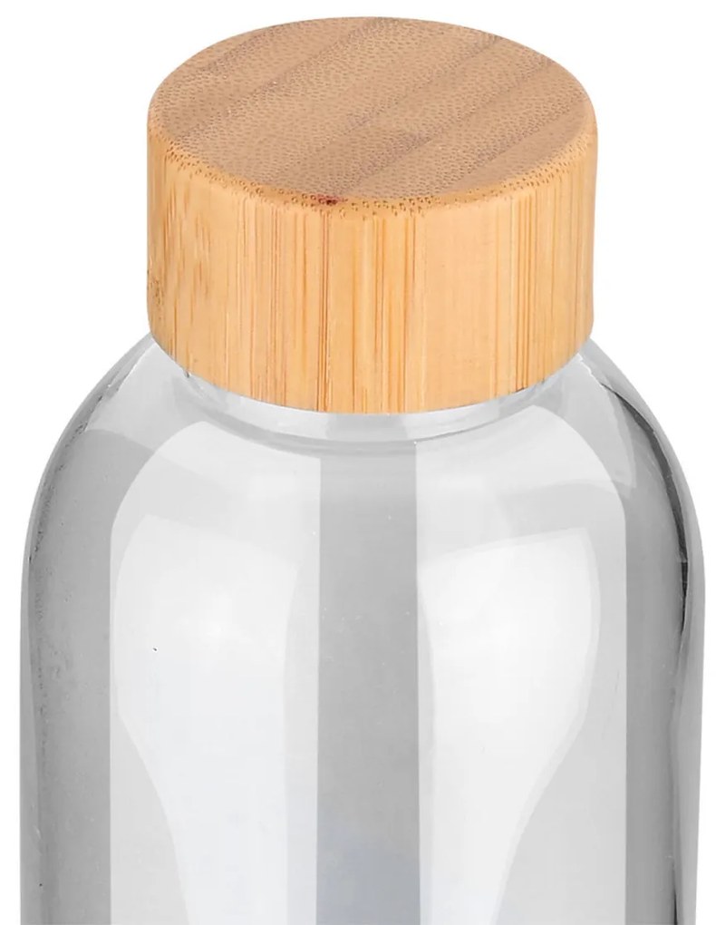 ESTIA ΜΠΟΥΚΑΛΙ ΓΥΑΛΙΝΟ 1000ml ΜΕ ΚΑΠΑΚΙ BAMBOO