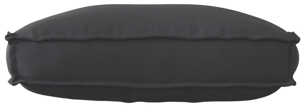 vidaXL Μαξιλάρι παλέτας για πλάτη Μαύρο 70 x 40 x 12 cm Ύφασμα Oxford