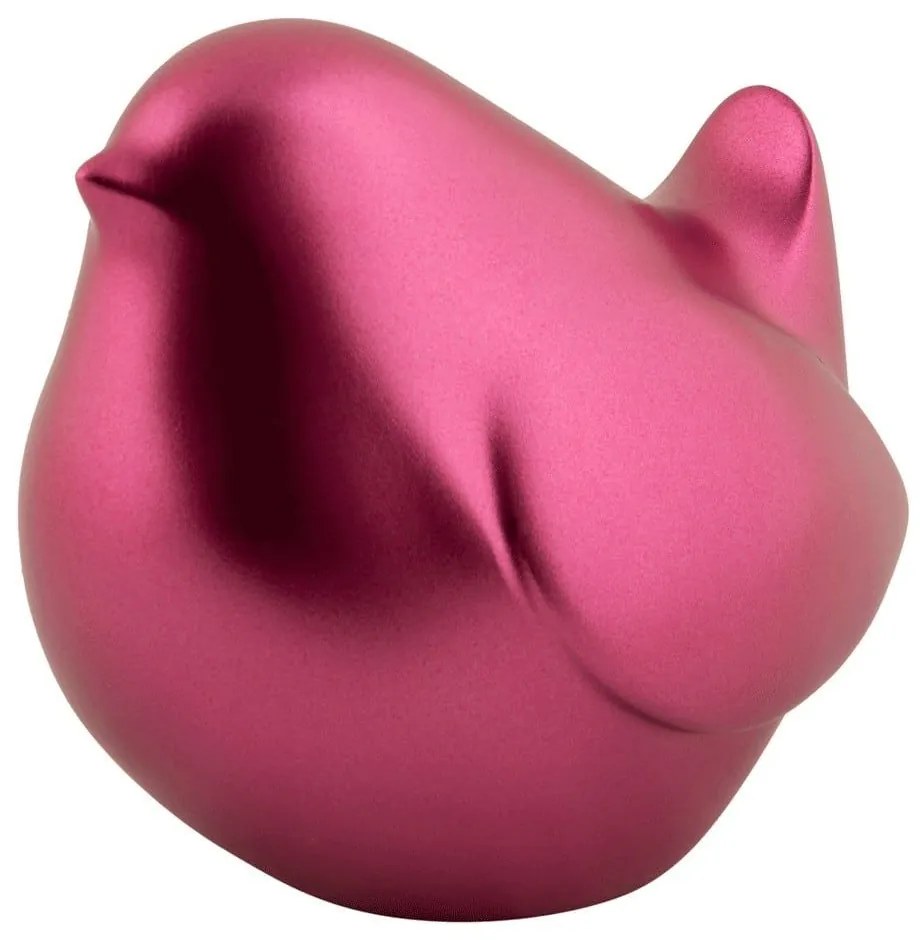 Διακοσμητικό Αγαλματίδιο Bird PT4158DP 8,1x9,6cm Dark Pink Present Time Πολυρεσίνη