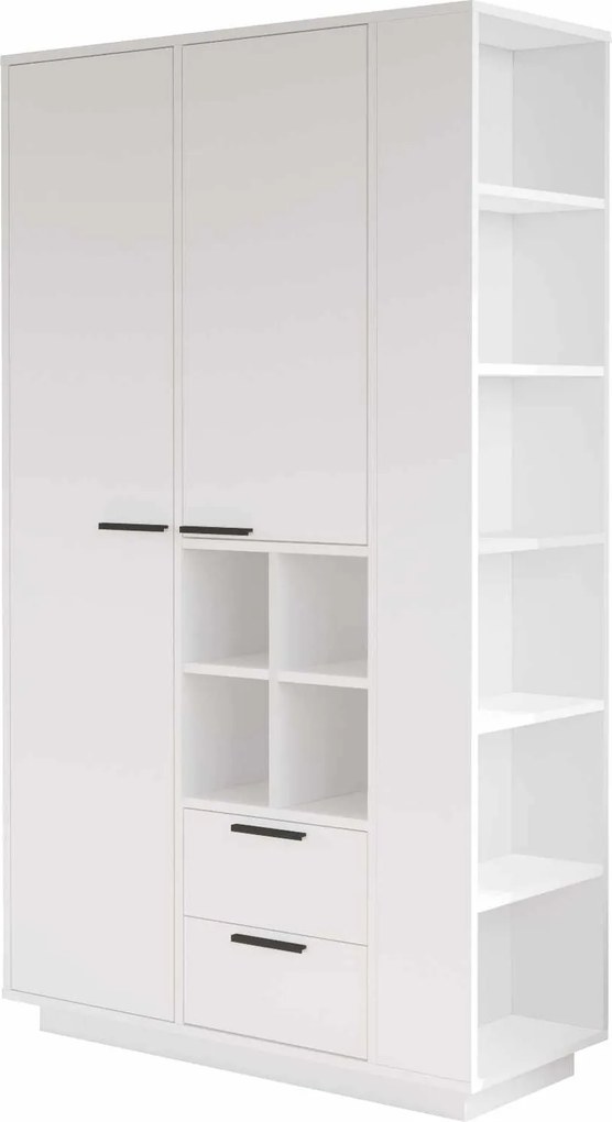 Ντουλάπι Λευκό DROOS 110x45x190