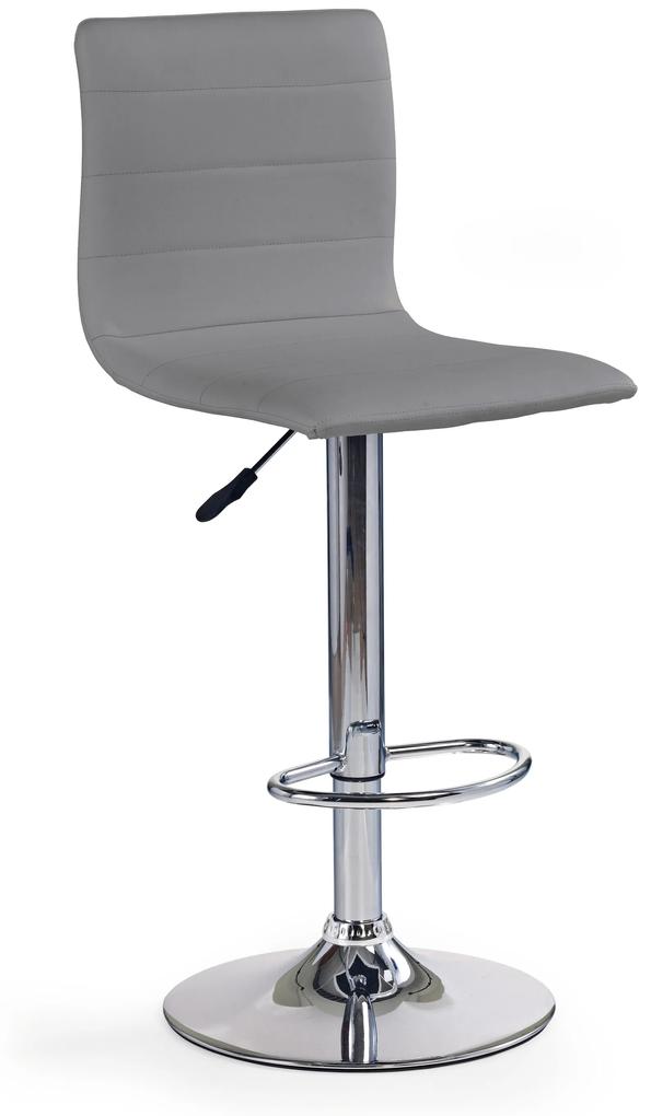 60-20808 H21 bar stool color: grey DIOMMI V-CH-H/21-POPIEL, 1 Τεμάχιο