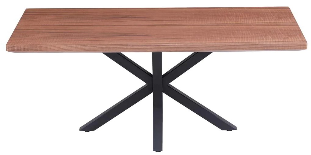 ΤΡΑΠΕΖΙ ΣΑΛΟΝΙΟΥ HM9470.02 MDF ΜΕ ΚΑΠΛΑΜΑ ΞΥΛΟΥ ΚΑΡΥΔΙΑΣ 120x60x45,5Υεκ.
