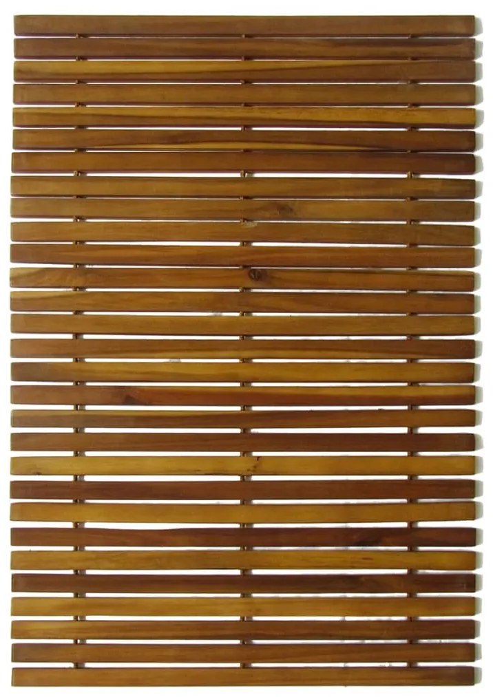 Πατάκι Μπάνιου 2 τεμ. 80 x 50 εκ. από Ξύλο Ακακίας