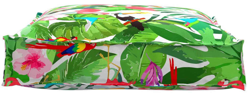 vidaXL Μαξιλάρι παλέτας για κάθισμα Floral Πολύχρωμο 70 x 70 x 12 cm