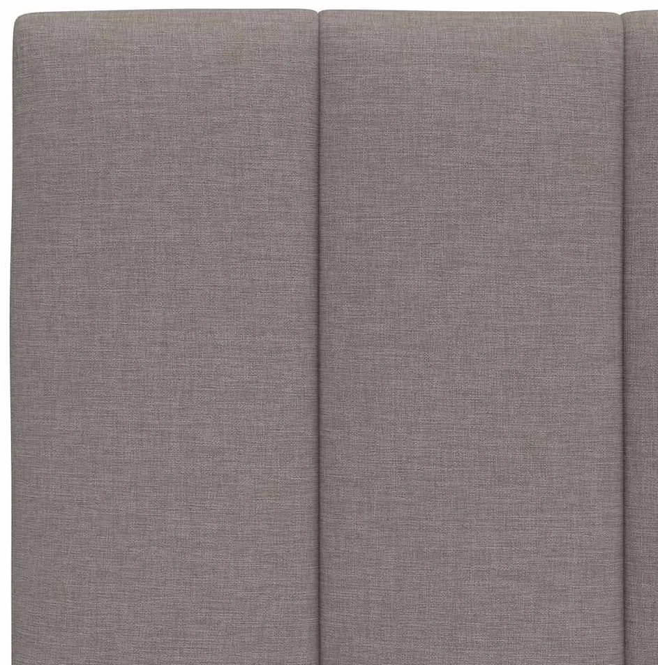 vidaXL Μαξιλάρι για Κεφαλάρι Hanko Taupe 180 εκ. Υφασμάτινο