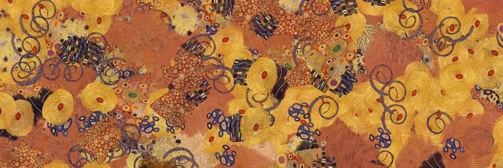 Εικόνα αφαίρεσης εμπνευσμένη από τον G. Klimt - 120x40