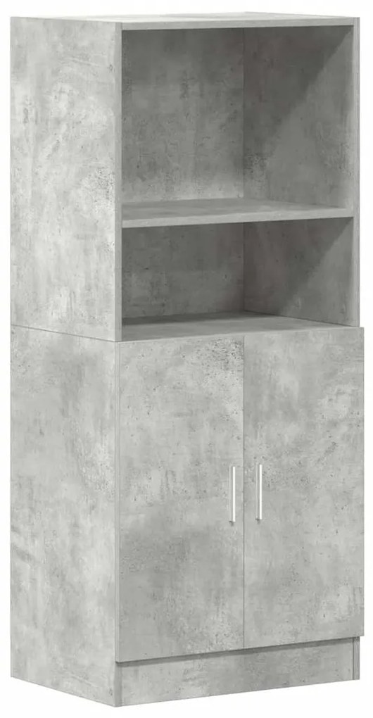 Ντουλάπι κουζίνας σκυρόδεμα γκρι 57x41,5x131,5 cm - Γκρι