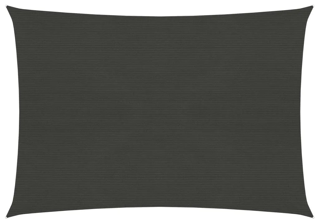 vidaXL Πανί Σκίασης Ανθρακί 4 x 5 μ. από HDPE 160 γρ./μ²