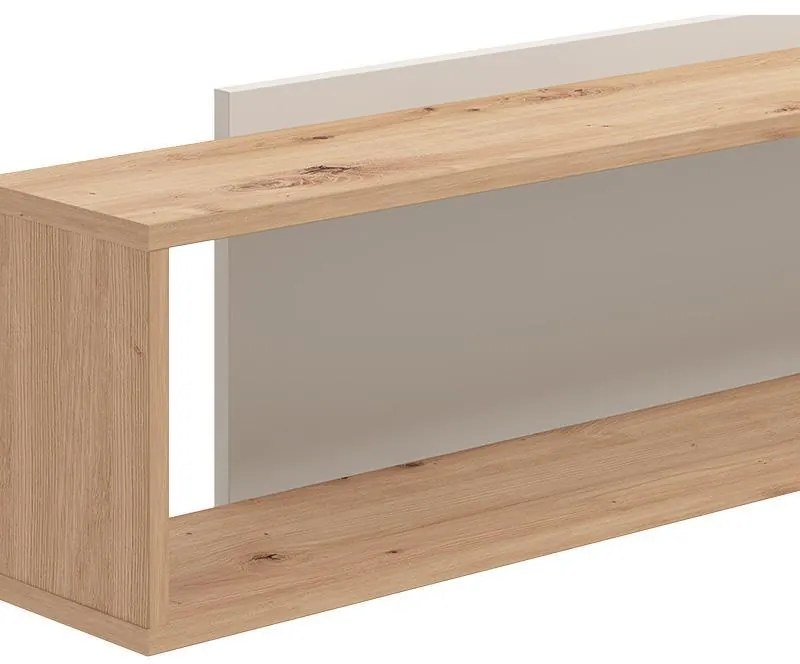 Ράφι τοίχου Belfort ZP Cashmere - Artisan Oak 151x20x32 εκ. 151x20x32 εκ.