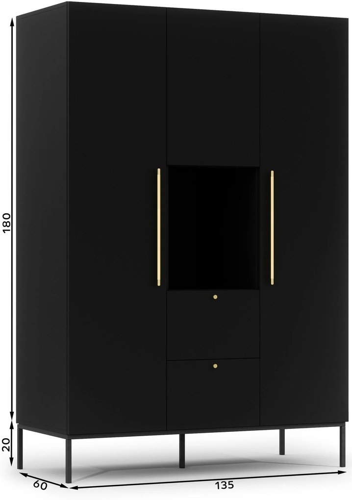 Γκαρνταρόμπα Lazzy II-Mauro